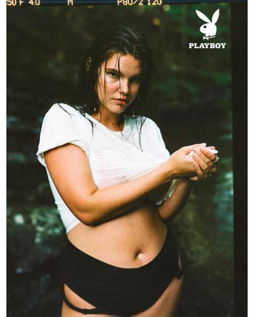 Впервые в истории: на обложке Playboy снялась модель plus