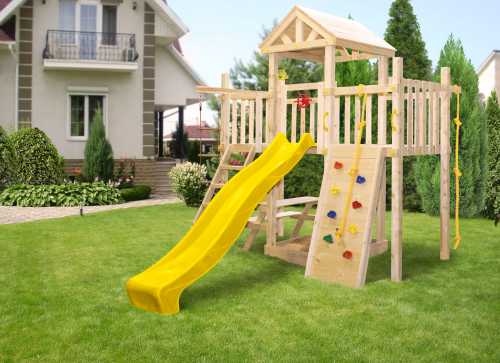 Созданная на должном уровне детская площадка на даче, позволит вам быть уверенными, что проводя на ней время, ваши дети находятся в полной безопасности